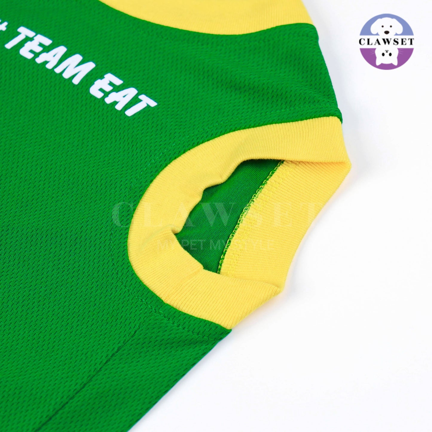 Clawset - Sporty Collection - Tank Top (Baju Anjing & Kucing) - Team Eat (Hijau)