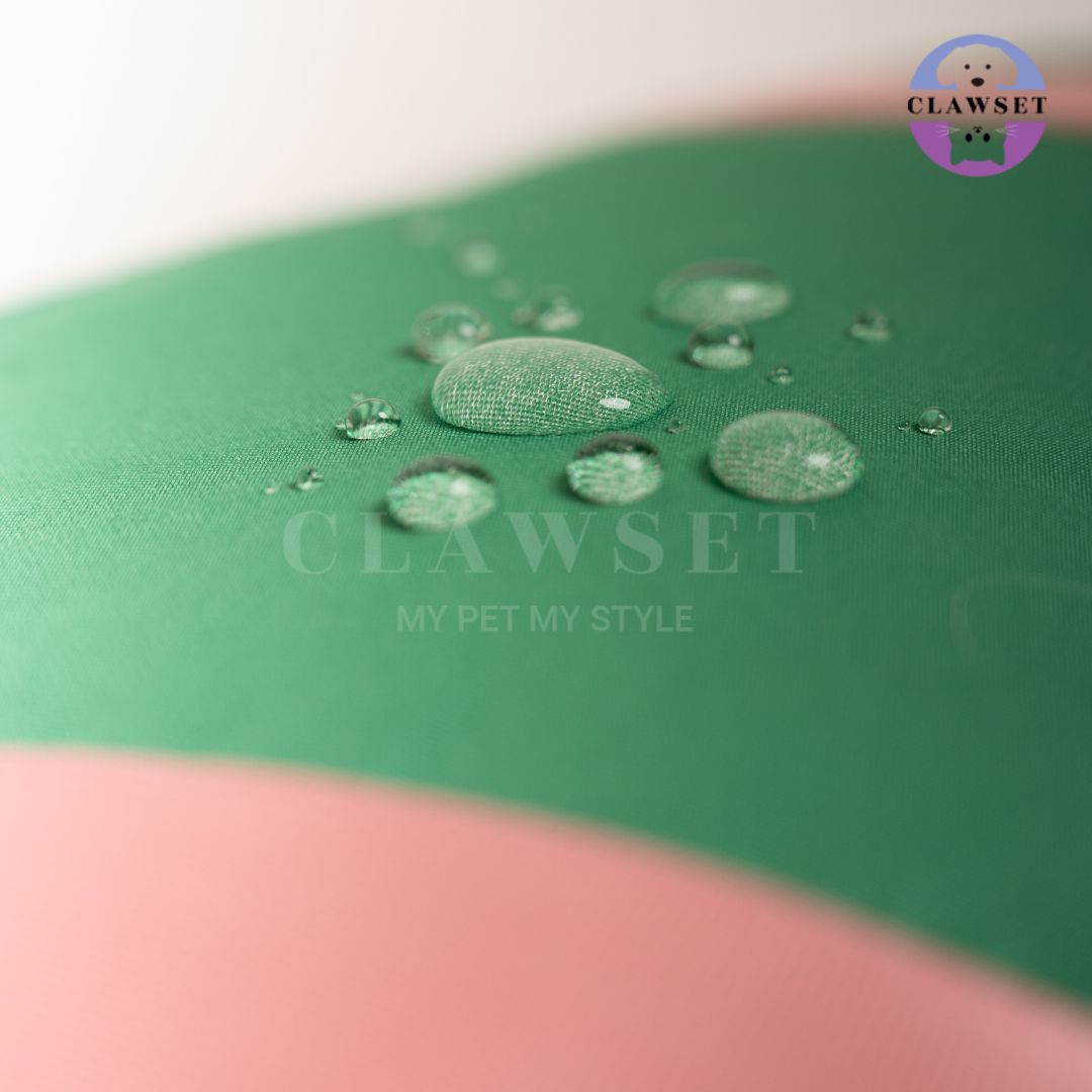 Clawset - 3 in 1 Pet Carrier (Tas Anjing & Kucing) Bag, Bed, Car Seat - Green