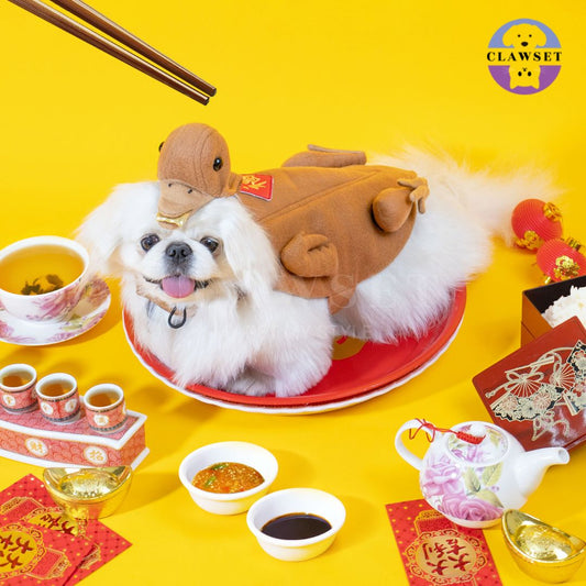Clawset - Pet Costume - Duck Costume (Kostum Bebek Panggang untuk Anjing & Kucing)
