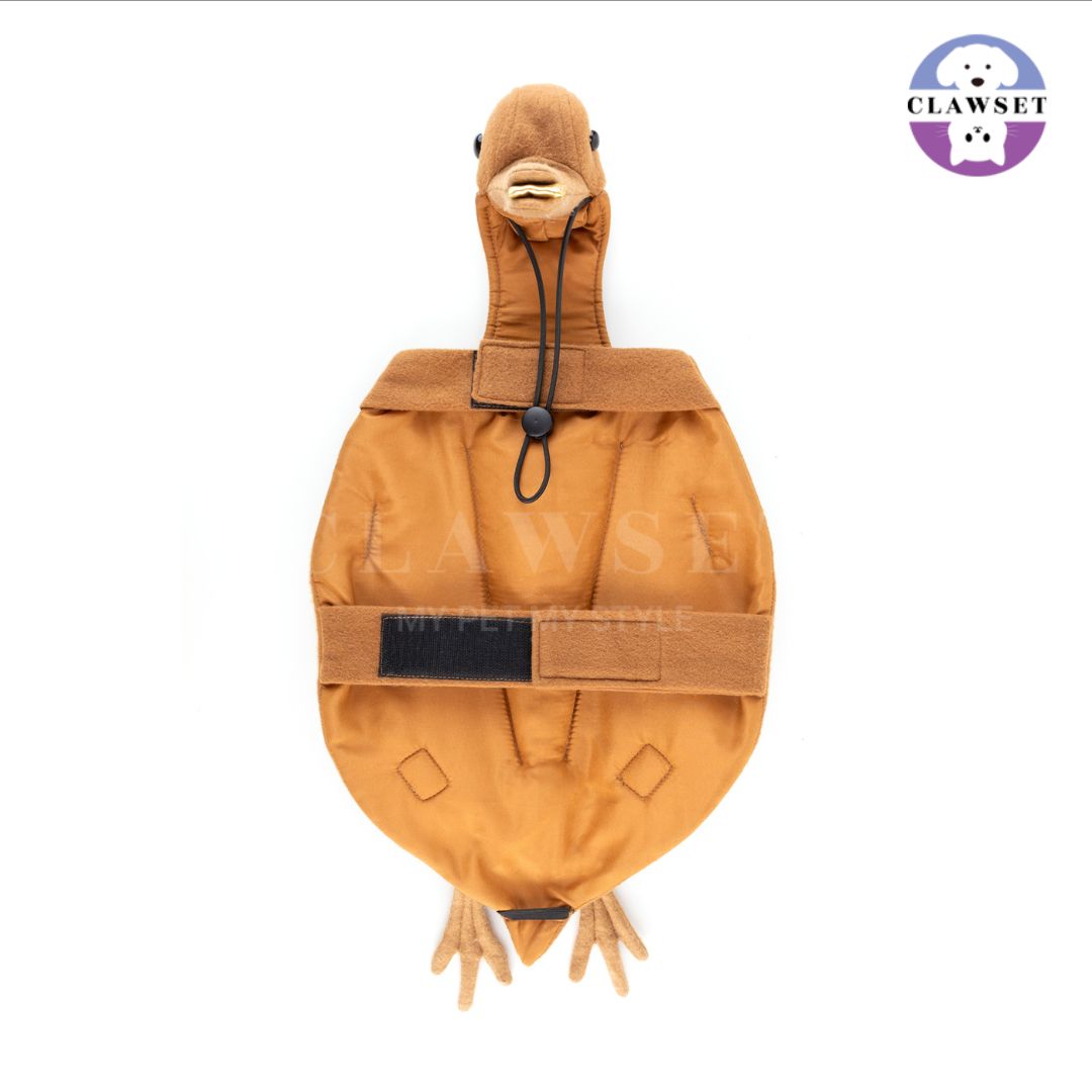 Clawset - Pet Costume - Duck Costume (Kostum Bebek Panggang untuk Anjing & Kucing)