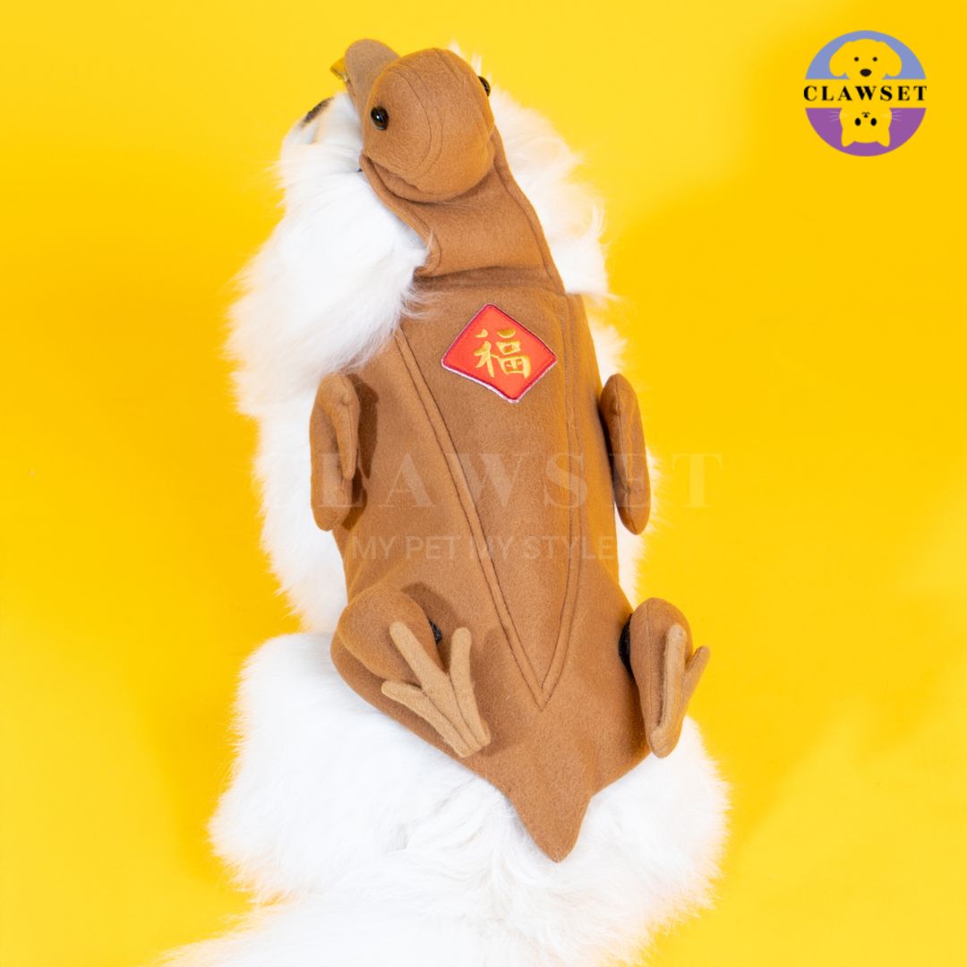 Clawset - Pet Costume - Duck Costume (Kostum Bebek Panggang untuk Anjing & Kucing)