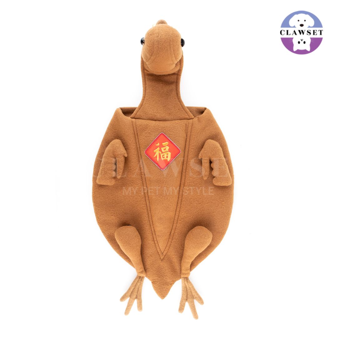 Clawset - Pet Costume - Duck Costume (Kostum Bebek Panggang untuk Anjing & Kucing)