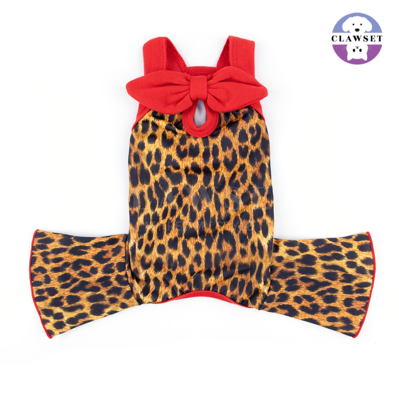 Clawset - Pet Shirt - Flare Jumpsuit - Leopard