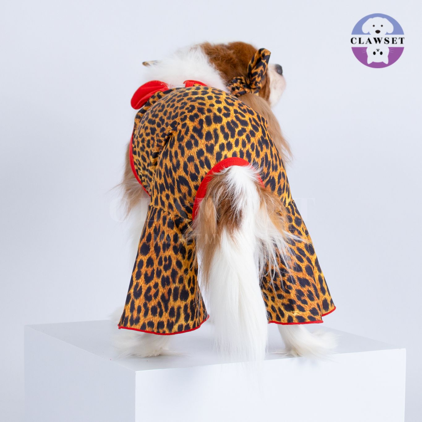 Clawset - Pet Shirt - Flare Jumpsuit - Leopard