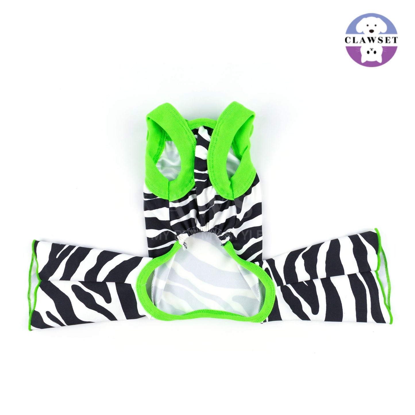 Clawset - Pet Shirt - Flare Jumpsuit - Zebra
